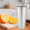The Adventure Traveler Mug | 30oz Stainless Steel Insulated Tumbler | Double-Wall & Clear Lid | The Roast Co.