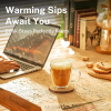 The Everyday Clarity Glass | Pure Lead-Free Drinkware | Versatile & Easy Carry | The Roast Co.
