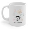 The "Funny Best Dad Ever" Mug | Humorous 11oz Ceramic | Lead & BPA-Free Coffee & Tea Gift | The Roast Co.