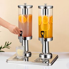 The Twin Serve Beverage Dispenser | 6L Dual Stainless Steel & Ice Cylinder | Hot & Cold Drinks | The Roast Co.