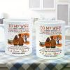 The "Love You Longer" Mug | To My Wife 11oz Ceramic Gift | Romantic Coffee Cup | The Roast Co.