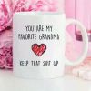The "You Are My Favorite Grandma" Mug | 11oz Ceramic Gift for Grandma | Mother's Day & Birthday | The Roast Co.