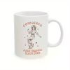 The "Cowgirls Just Wanna Have Fun" Mug | Retro Western 11oz Ceramic | Coffee & Tea Gift | The Roast Co.