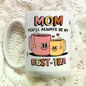 The "Custom Best Mom" Mug | 11oz Personalized Ceramic Gift | Reusable & Cute | The Roast Co.