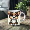 The "Paw-some Pal" Coffee Mug | Cute Dog Ceramic & 11oz Insulated | Versatile Gift Cup | The Roast Co.