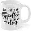 The "Dog Mom Life" Coffee Mug | 11oz Insulated Ceramic | Microwave & Reusable | The Roast Co.
