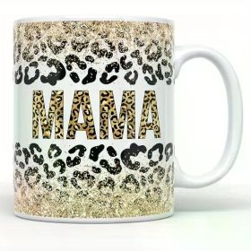 The "Best Mom Ever" Mug | Leopard Print 11oz Ceramic | Mother's Day Gift from Daughter & Son | The Roast Co.