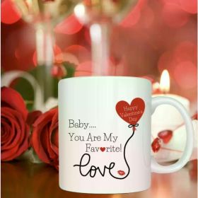 The "You Are My Favorite" Mug | 11oz Valentine's Day Ceramic | Love-Themed & Microwave Safe | The Roast Co.