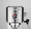 capsule + coffee powder + milk foam 3 in 1 semi-automatic coffee machine.  20Bar extraction mocha, 1 cup / 2 cup, 1350W, powder hammer 51mm