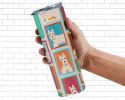 Lots of Wheaten Scottish Terrier Stainless Steel Skinny Tumbler Vacuum Double Walled Reusable Insulated Tumbler Travel Cup for Coffee Cocktails Gift w
