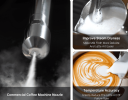 1450W automatic coffee machine capsule + coffee powder + milk foam 19Bar extraction mocha 3 in 1 half espresso 1 cup / 2 cup