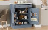 The Roast Co. Cozy Coffee & Tea Bar Cabinet | Faux Marble Top | Ample Storage | The Roast Co.
