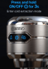 1450W automatic coffee machine capsule + coffee powder + milk foam 19Bar extraction mocha 3 in 1 half espresso 1 cup / 2 cup