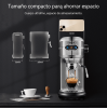 1450W automatic coffee machine capsule + coffee powder + milk foam 19Bar extraction mocha 3 in 1 half espresso 1 cup / 2 cup