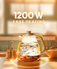 The Roast Co. Retro Floral Electric Kettle | 1.7L Fast Boil | BPA-Free Stainless Steel | The Roast Co.