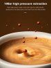 1450W automatic coffee machine capsule + coffee powder + milk foam 19Bar extraction mocha 3 in 1 half espresso 1 cup / 2 cup