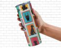 Lots of Black Great Dane Stainless Steel Skinny Tumbler Vacuum Double Walled Reusable Insulated Tumbler Travel Cup for Coffee Cocktails Gift with Lid