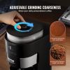 The VEVOR Grind & Brew Coffee Maker | 8-Cup Drip Machine with Integrated Grinder & 3 Brew Strengths | The Roast Co.