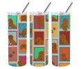 Lots of Ruby Cavalier Spaniel Stainless Steel Skinny Tumbler Vacuum Double Walled Reusable Insulated Tumbler Travel Cup for Coffee Cocktails Gift with