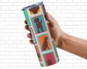 Lots of Chocolate Labrador Retriever Stainless Steel Skinny Tumbler Vacuum Double Walled Reusable Insulated Tumbler Travel Cup for Coffee Cocktails Gi