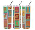 Lots of Red Fox Labrador Retriever Stainless Steel Skinny Tumbler Vacuum Double Walled Reusable Insulated Tumbler Travel Cup for Coffee Cocktails Gift