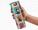 Lots of Bernese Mountain Dog Stainless Steel Skinny Tumbler Vacuum Double Walled Reusable Insulated Tumbler Travel Cup for Coffee Cocktails Gift with