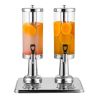 The Twin Serve Beverage Dispenser | 6L Dual Stainless Steel & Ice Cylinder | Hot & Cold Drinks | The Roast Co.