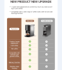 PSAC513F Multifunction Capsule Coffee Machine 19bar Fully Automatic Espresso 5in1 Hot / cold coffee Business Capsule Coffee DG ESE pod and coffee powd