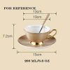 The "Regal Bloom" Porcelain Tea Cup Set | 6.8oz Coffee Mug with Plate & Spoon | Fine Bone China for Elegant Teatime | The Roast Co.