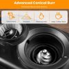Conical Burr Coffee Grinder Electric Coffee Bean Grinder with 25 Grind Settings 12 Cups Selection for Drip/Percolator/French Press/Espresso/Cold Brew/