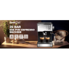20Bar Espresso machine 950W semi-automatic coffee machine 1 cup / 2 cup compatible with ESE POD capsule filter and milk foam device steam rod steam ty