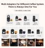 PSAC513F Multifunction Capsule Coffee Machine 19bar Fully Automatic Espresso 5in1 Hot / cold coffee Business Capsule Coffee DG ESE pod and coffee powd