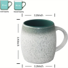 The Cozy Embrace Mug | Large 18oz Pottery Coffee & Tea Cup | Microwave & Dishwasher Safe | The Roast Co.