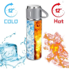 The Sharing Sip Thermos Set | 500ml Insulated Water Bottle with 3 Cups | Hot & Cold | The Roast Co.