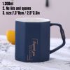 Christmas Ceramic Cup Creative Cute Santa Claus Astronaut Star Coffee Cup Large Capacity Milk Water Mug With Spoon Gift Box Xmas