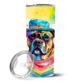 The Roast Co. "Hippie Dawg" Cane Corso Skinny Tumbler | Insulated Stainless Steel | BPA-Free | The Roast Co. (Default: Default)