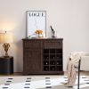 Farmhouse Buffet with Wine Rack & 2 Drawers | Coffee Bar Option | The Roast Co.