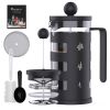 RAINBEAN French Press Coffee Maker | Easy Clean & Borosilicate Glass | The Roast Co.