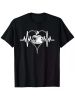 Men's 'Coffee Heartbeat' Graphic Tee | 100% Cotton | The Roast Co.