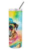 The Roast Co. "Hippie Dawg" Cane Corso Skinny Tumbler | Insulated Stainless Steel | BPA-Free | The Roast Co.