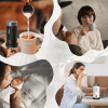 Electric Milk Frother & Heater (300ml) | Hot & Cold Foam | The Roast Co.