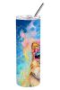 Pomeranian Hippie Dog Stainless Steel Tumbler | Insulated Mug | The Roast Co.