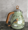 Retro Flower Painted Electric Kettle with Thermometer | 1.7L | The Roast Co.