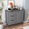 Versatile Wood Sideboard Buffet & Coffee Bar Cabinet | The Roast Co.