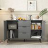 Versatile Wood Sideboard Buffet & Coffee Bar Cabinet | The Roast Co.