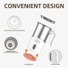 The "Velvet Froth" Electric Milk Frother | 450W Multi-Function for Hot & Cold Foam, Adjustable Temp & Thickness | BPA-Free | The Roast Co.