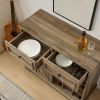 Farmhouse Buffet with Wine Rack & 2 Drawers | Coffee Bar Option | The Roast Co.