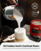 5in1 Electric Milk Frother with LED Touch Control | Hot & Cold Foam | The Roast Co.